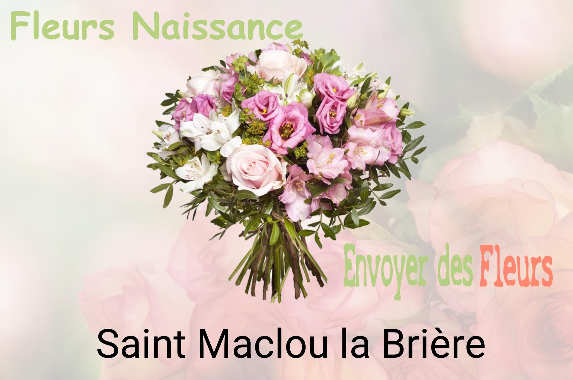 Bouquet de fleurs de naissance livré à Saint-Maclou-la-Brière
